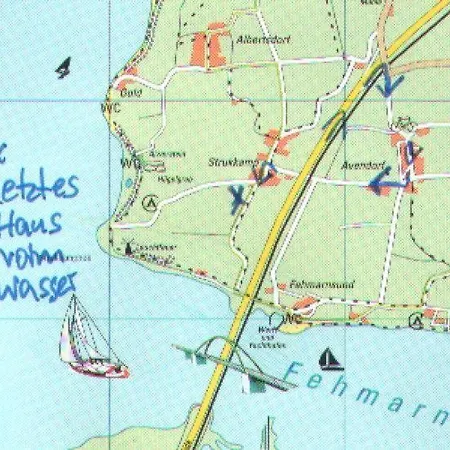Letztes Haus Vorm Wasser * Strukkamp auf Fehmarn